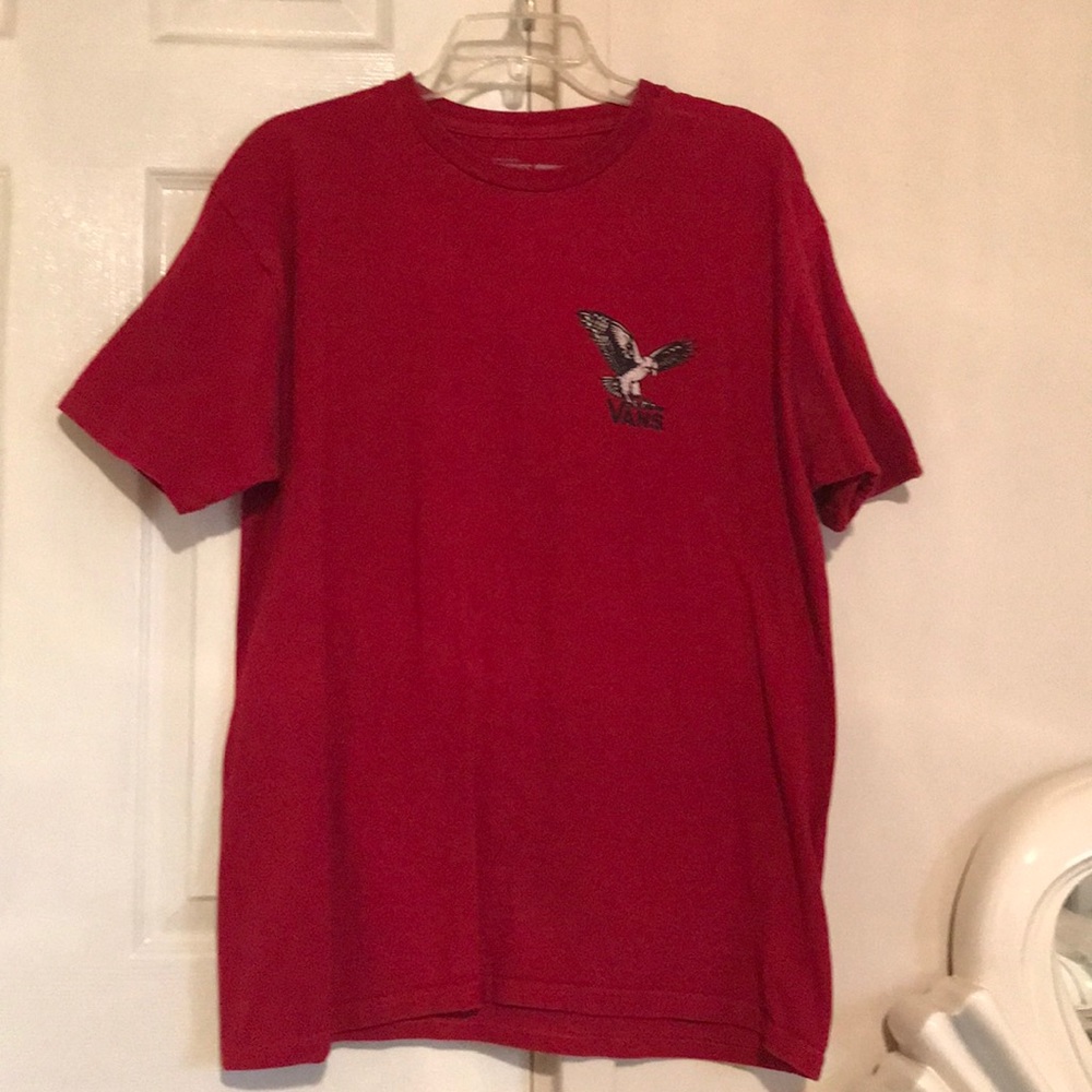 EUC Vans Red Eagle Short Sleeve T-shirt sz L